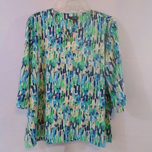 Links Women's 3/4 sleeve blouse 1x